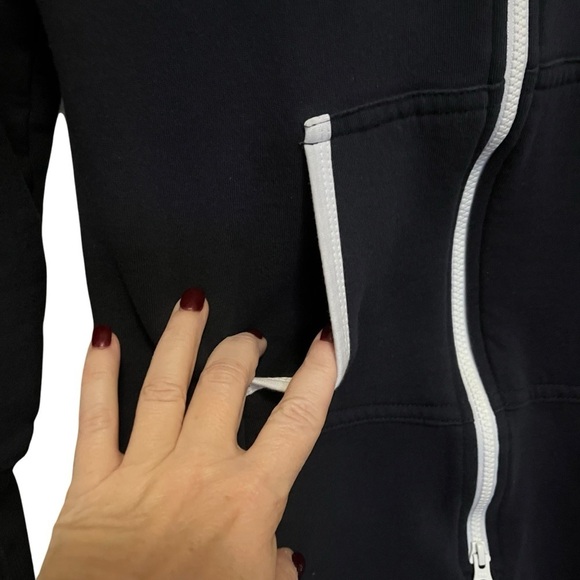 Unichill Nordic Navy Fair Isle Sweatshirt One Piece Jumpsuit Onesie Unisex Sz S - Picture 9 of 14